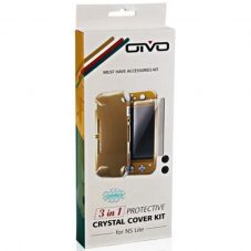 Набор Crystal Cover Kit 3 в 1 для Nintendo Switch Lite