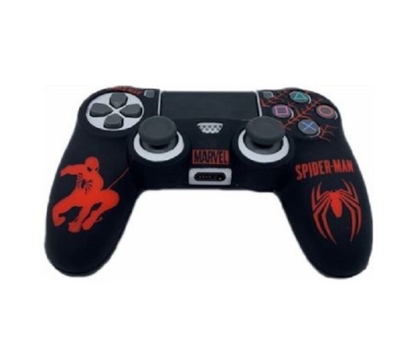 Защитный силиконовый чехол Spider-Man для Геймпада PS4