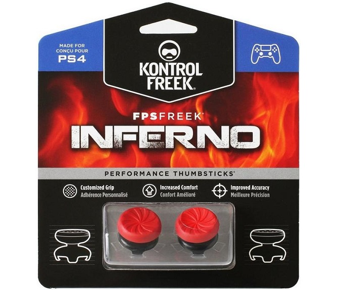 Накладки KontrolFreek Inferno 30 (2 шт) для геймпада PS4