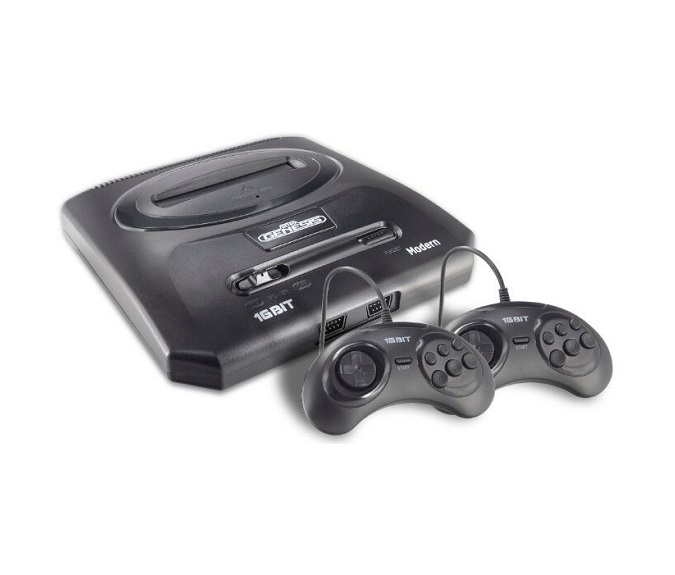 SEGA Retro Genesis Modern 300 игр (AV подключение и проводные геймпады)