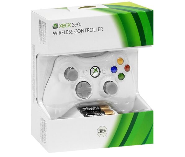 Беспроводной геймпад Xbox 360 Белый