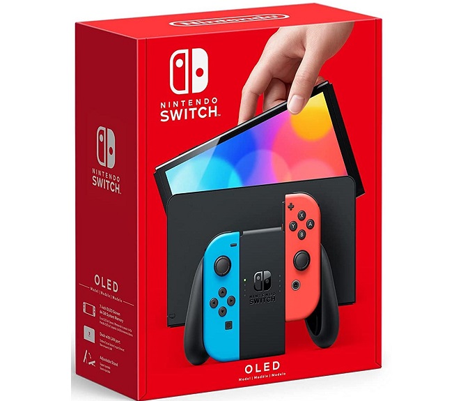 Nintendo Switch OLED (неоновый)