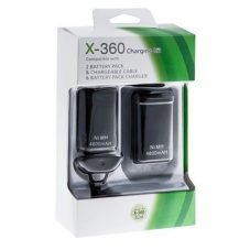 Зарядное устройство и Аккумулятор (2шт) для Xbox 360