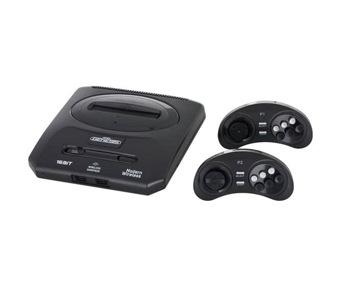 SEGA Retro Genesis Modern 300 игр (AV подключение и беспроводные геймпады)