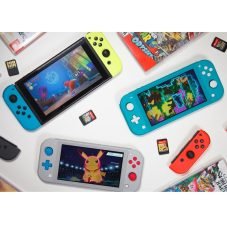 Прошитый Nintendo Switch в ассортименте + игры