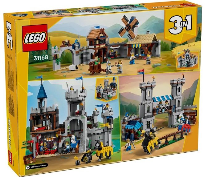 31168 LEGO Creator Средневековый замок конных рыцарей2 31168 LEGO Creator Средневековый замок конных рыцарей