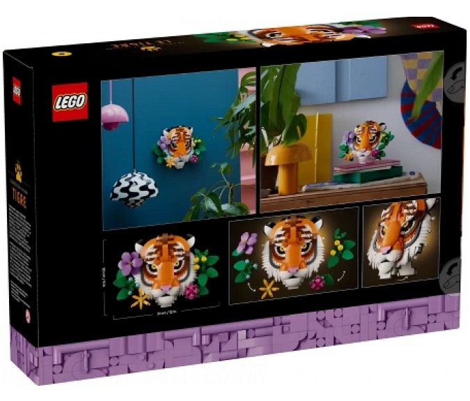 31217 LEGO Art Коллекция «Фауна» - Тигр3 31217 LEGO Art Коллекция «Фауна» - Тигр