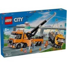 60467 LEGO City Тяжелый эвакуатор с краном
