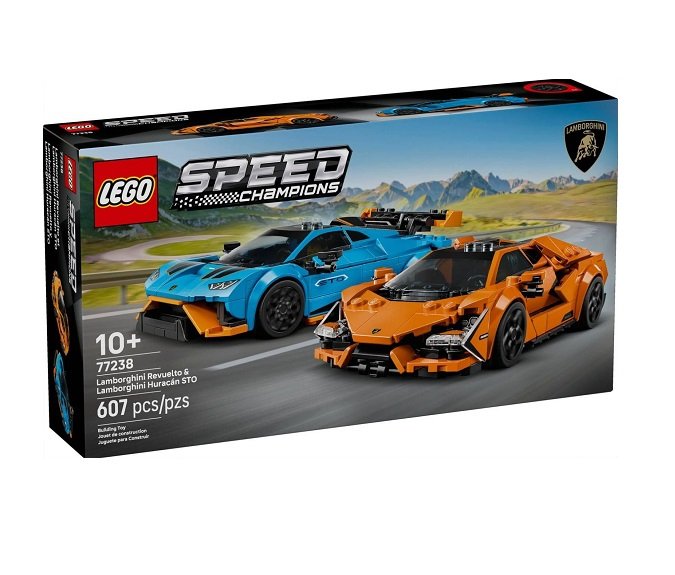 77238 LEGO Speed Champions Lamborghini Revuelto & Huracan STO 77238 LEGO Speed Champions Lamborghini Revuelto & Huracan STO