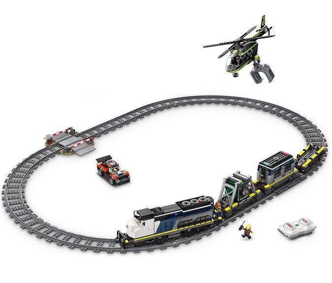 60508 LEGO City Ограбление полицейского поезда2 60508 LEGO City Ограбление полицейского поезда