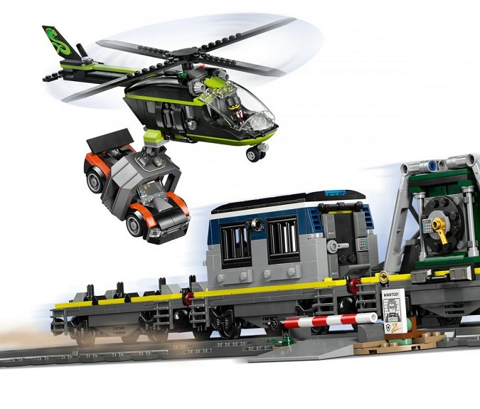 60508 LEGO City Ограбление полицейского поезда3 60508 LEGO City Ограбление полицейского поезда