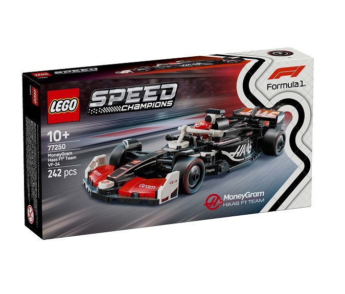 77250 LEGO Speed Champions Гоночный автомобиль MoneyGram Haas F1 Team VF-241 77250 LEGO Speed Champions Гоночный автомобиль MoneyGram Haas F1 Team VF-24