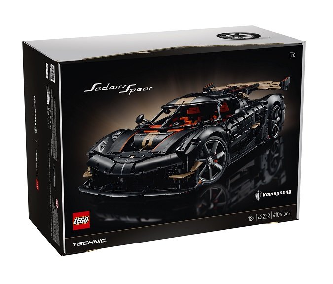 42232 LEGO Technic Koenigsegg Sadair's Spear Megacar