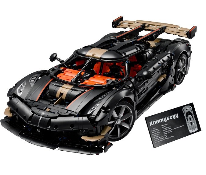 42232 LEGO Technic Koenigsegg Sadair's Spear Megacar