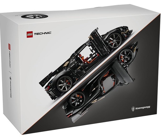42232 LEGO Technic Koenigsegg Sadair's Spear Megacar