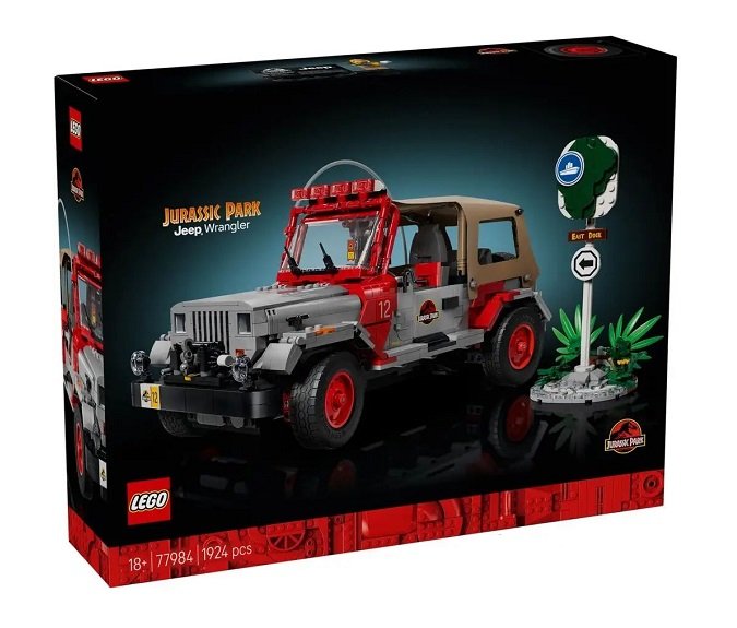 77984 LEGO Jurassic World Jeep Wrangler1 77984 LEGO Jurassic World Jeep Wrangler